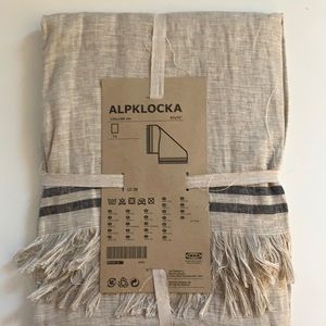 100% Linen throw blanket (IKEA NWT)